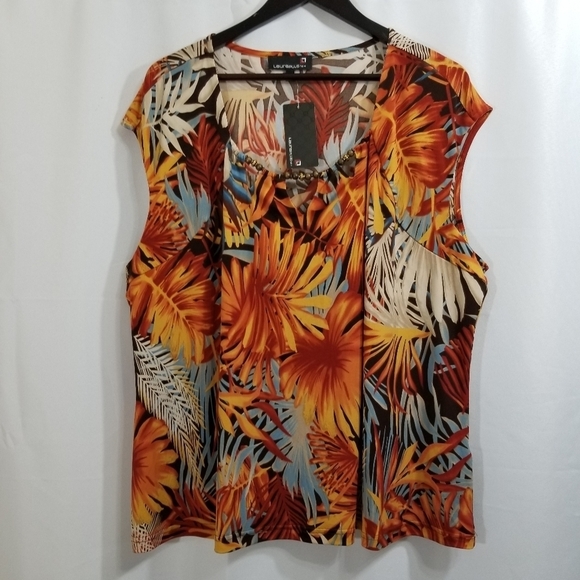 lauraplus14+ new multicolored plus size top - Picture 9 of 9
